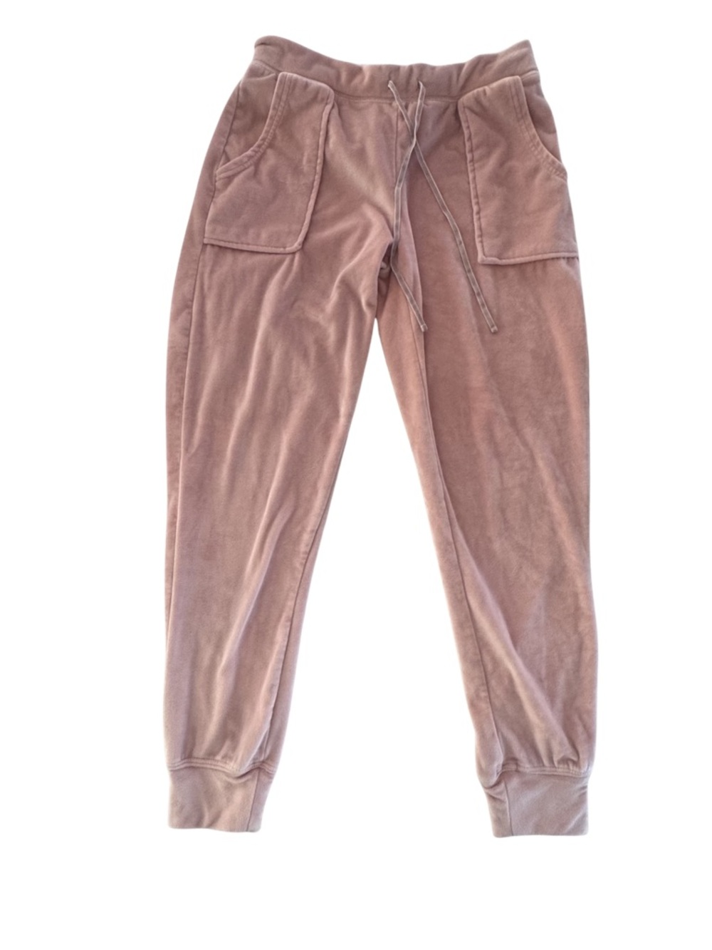 House of Harlow 1960 Nicole Richie Pink Velour Jogger Pants Womens Small Lounge